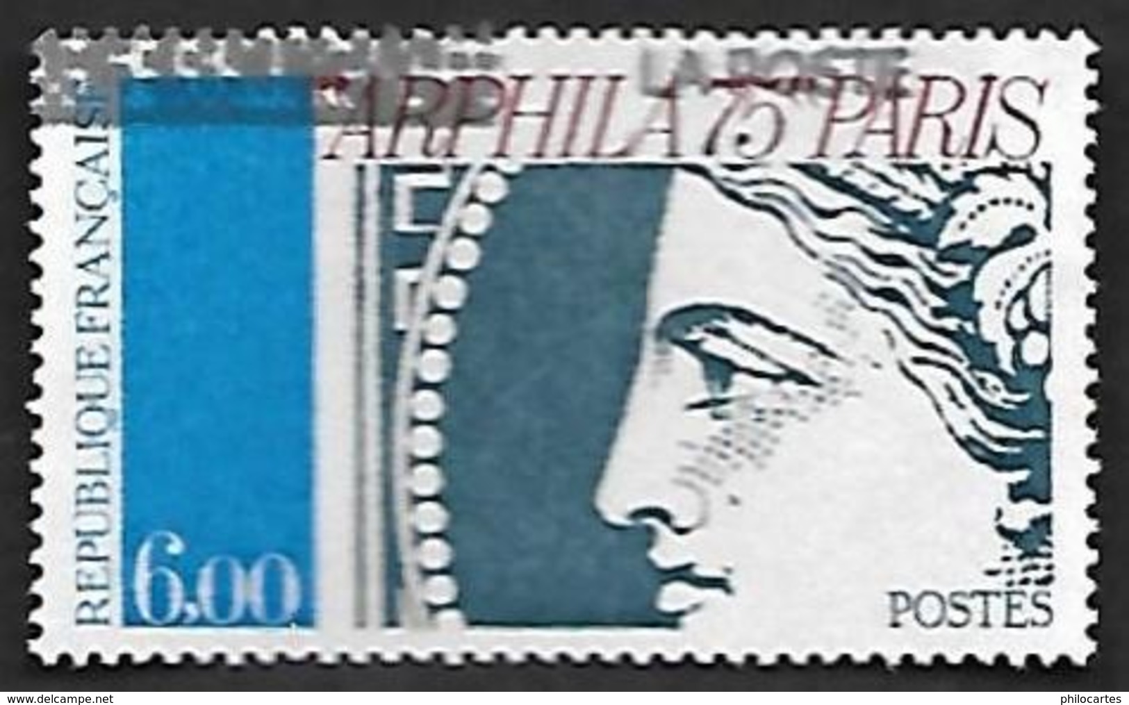 FRANCE 1975  -  Y&T  1837  -  Arphila 75 Paris   -  Oblitéré - Used Stamps