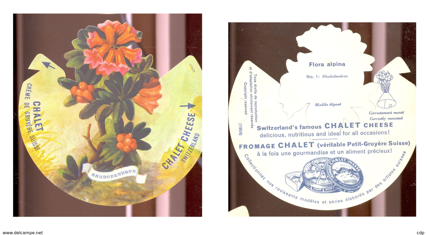 Chromo Chalet Flora 1 - Autres & Non Classés