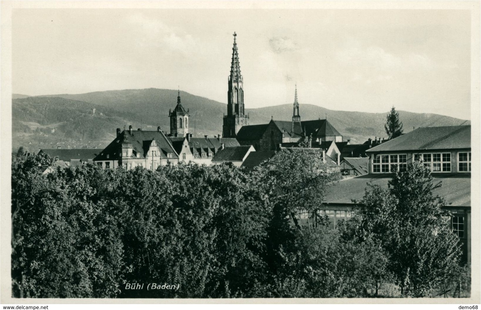 Buehl  Vue De La Ville  Ed  Weber - Buehl