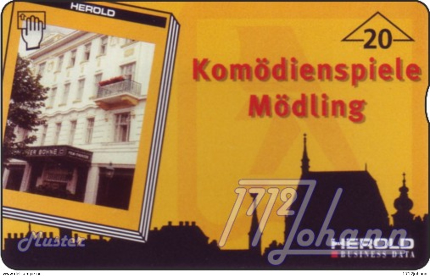 TWK Österreich Privat: "Komödienspiele Mödling" Gebr. - Oesterreich