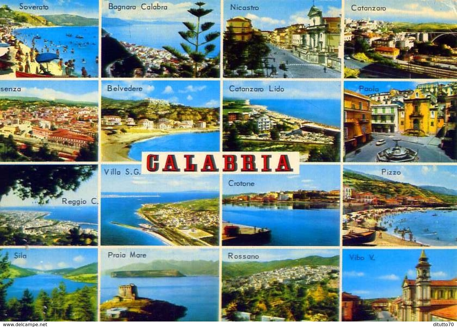 Calabria - Formato Grande Viaggiata – E 13 - Other & Unclassified