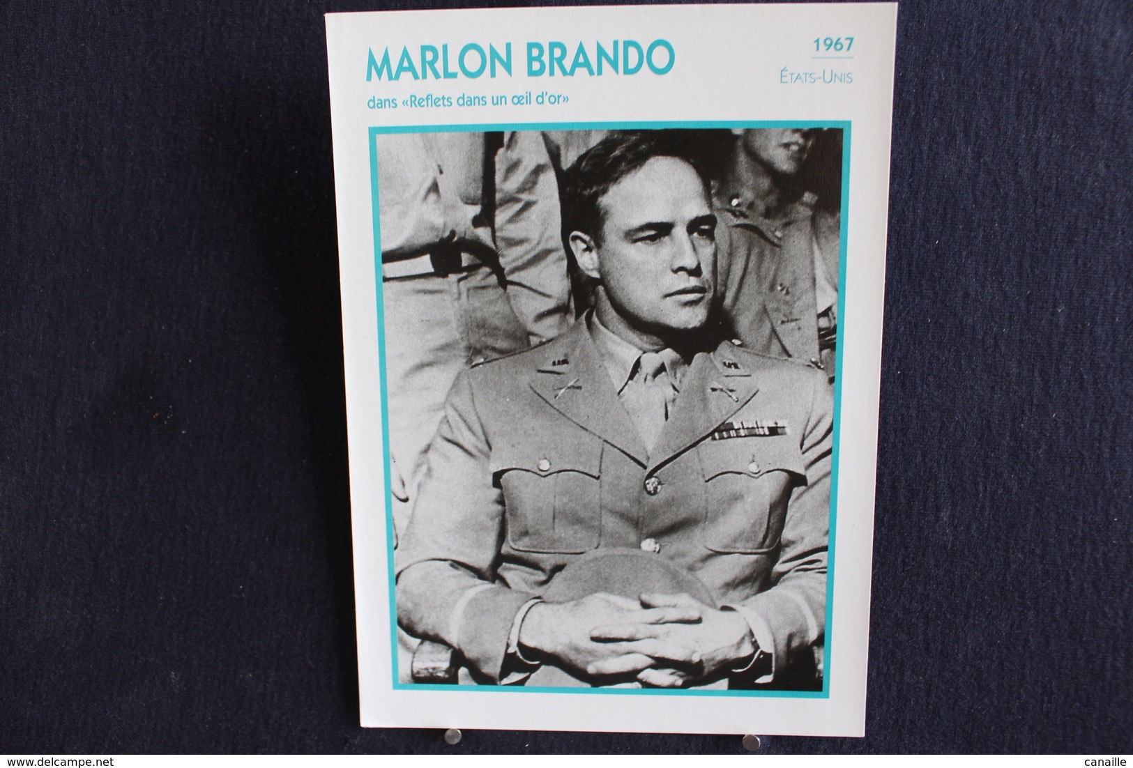 Sp-Acteur/ 1967 - Marlon Brando, Est Un acteur et réalisateur américain, Né En1924 à Omaha (Nebraska) et Mort En 2004 - Attori