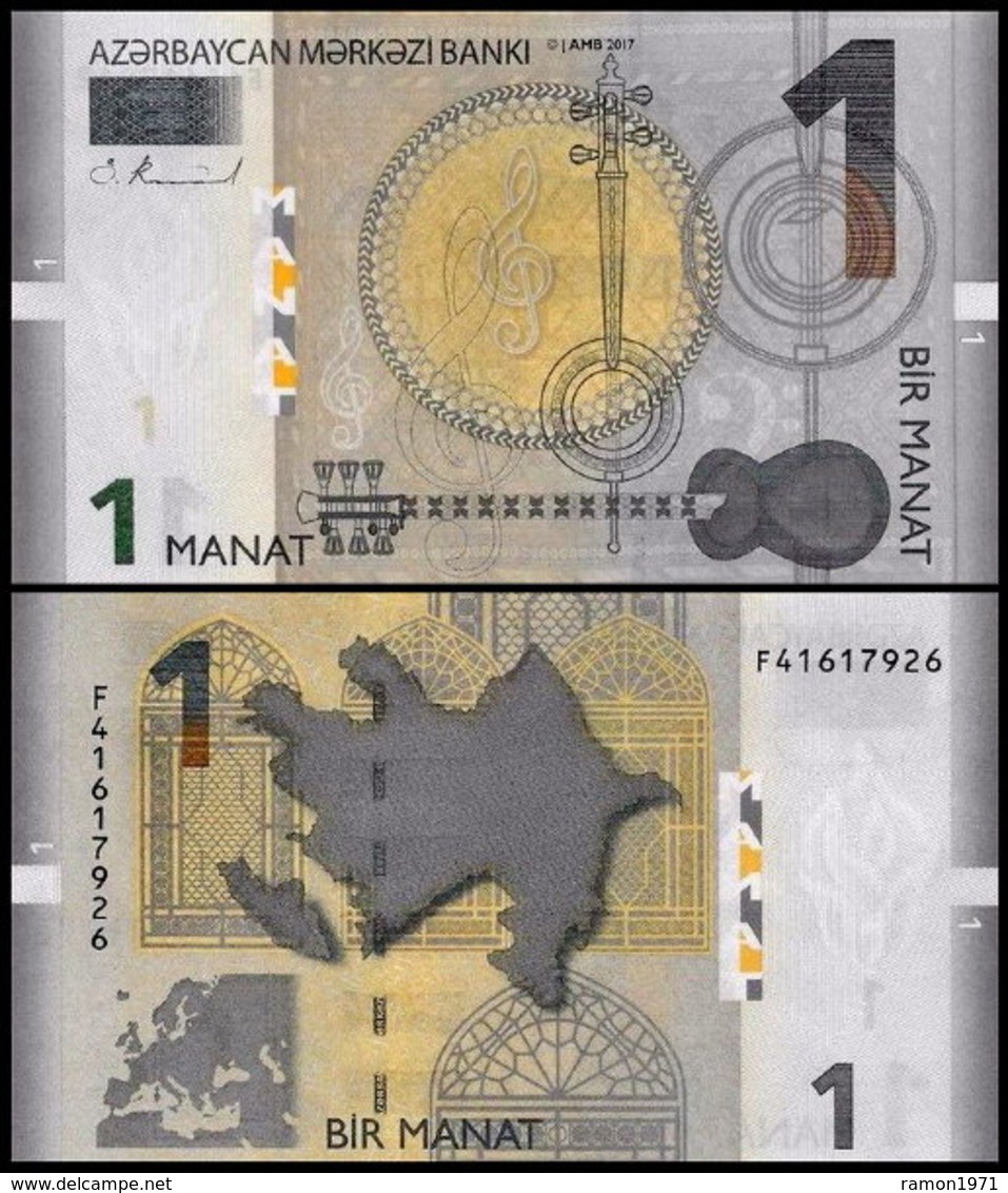 Azerbaijan - 1 Manat 2017 UNC - Azerbeidzjan