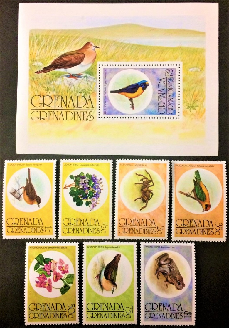 # Grenada Grenadines 1976**Mi.149-56 Flora And Fauna  , MNH [20;93] - Sonstige & Ohne Zuordnung