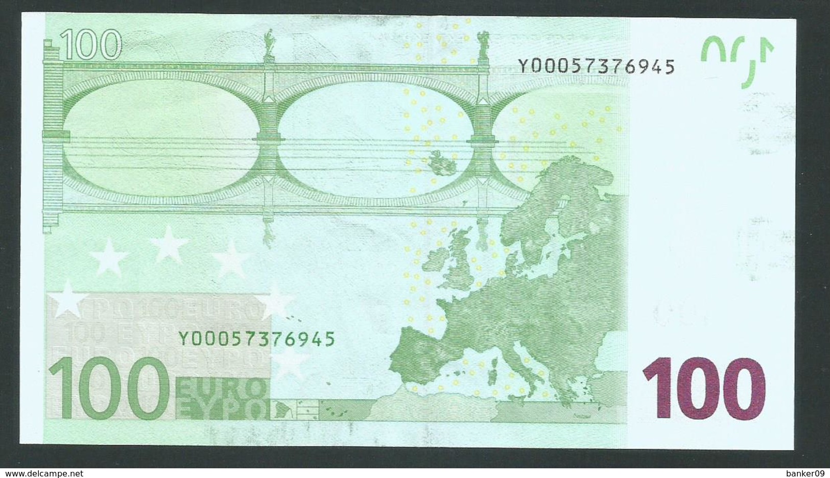 100 EURO GRIECHENLAND  P005E1 / Y  RARE! AUNC - 100 Euro