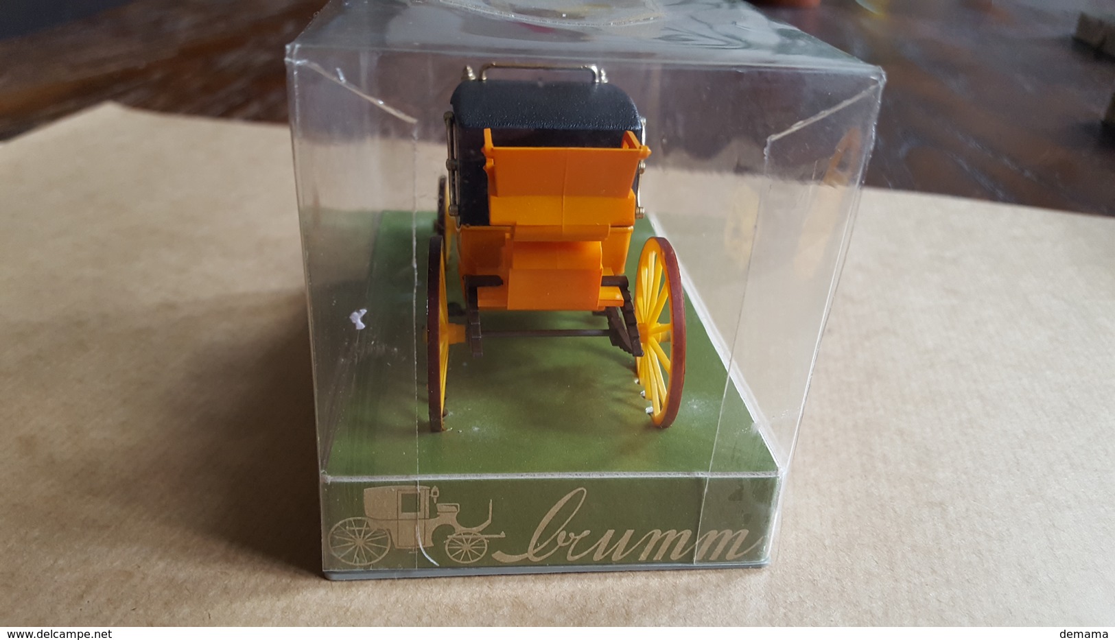 Brumm - 1:43 - Koetsen En Paarden - Historical Carriage,nr 4 Coupé Dormeuse 1830 (2 Keer Waarvan 1 Zonder Bodemticket), - Brumm