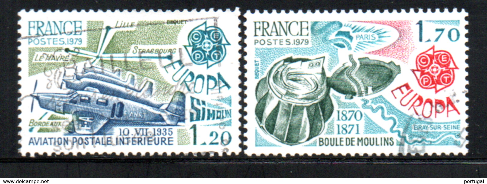 N° 2046/2047 - 1979 - Used Stamps