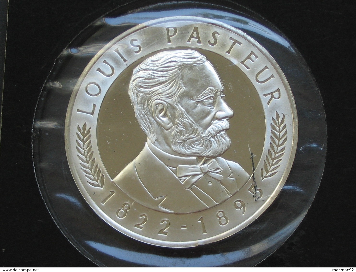 Médaille  100 Eme Anniversaire LOUIS PASTEUR 1822-1895  **** EN ACHAT IMMÉDIAT **** - Professionnels / De Société