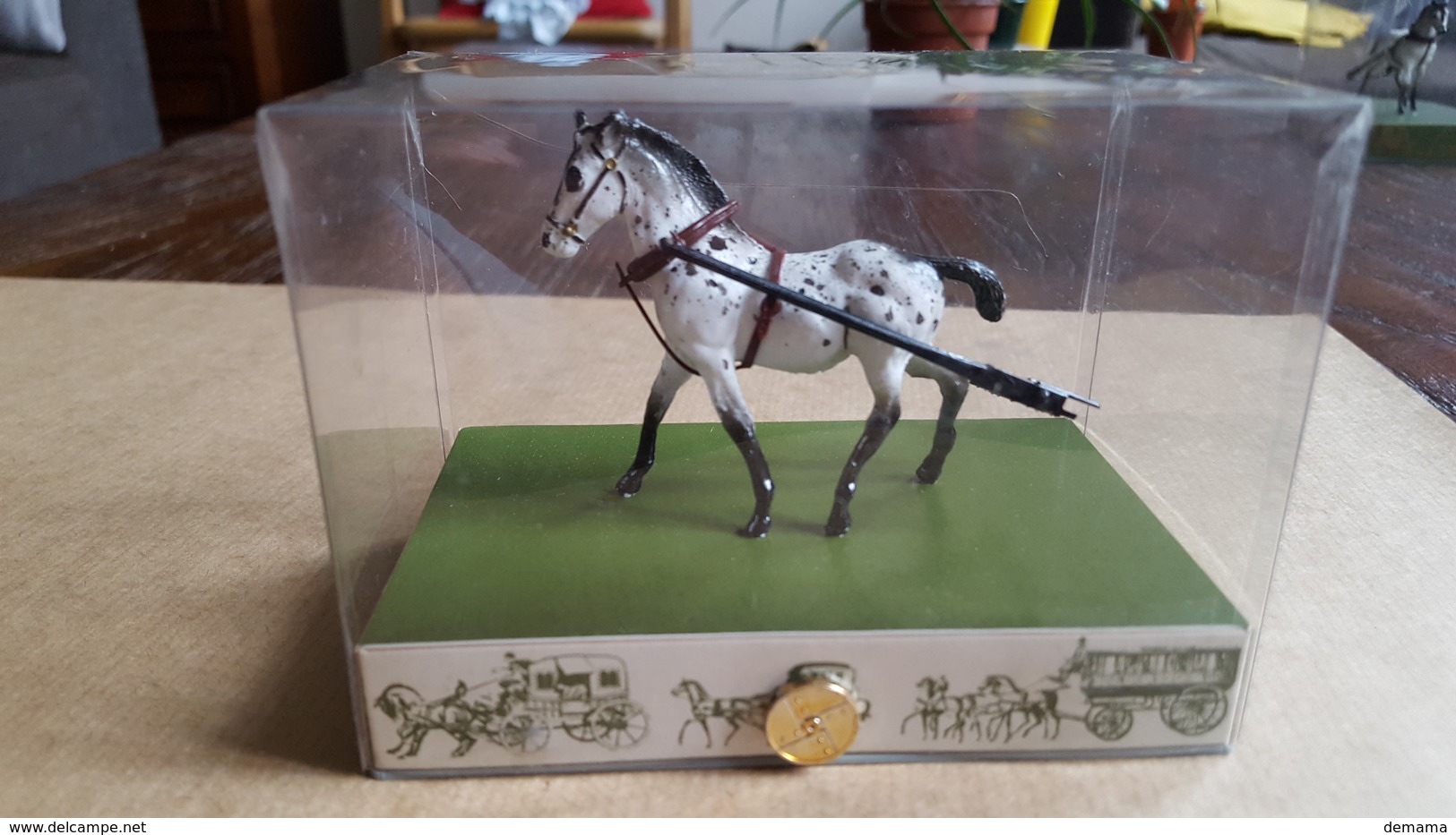 Brumm - 1:43 - Koetsen En Paarden - Historical Carriage, 2 Paarden - Brumm