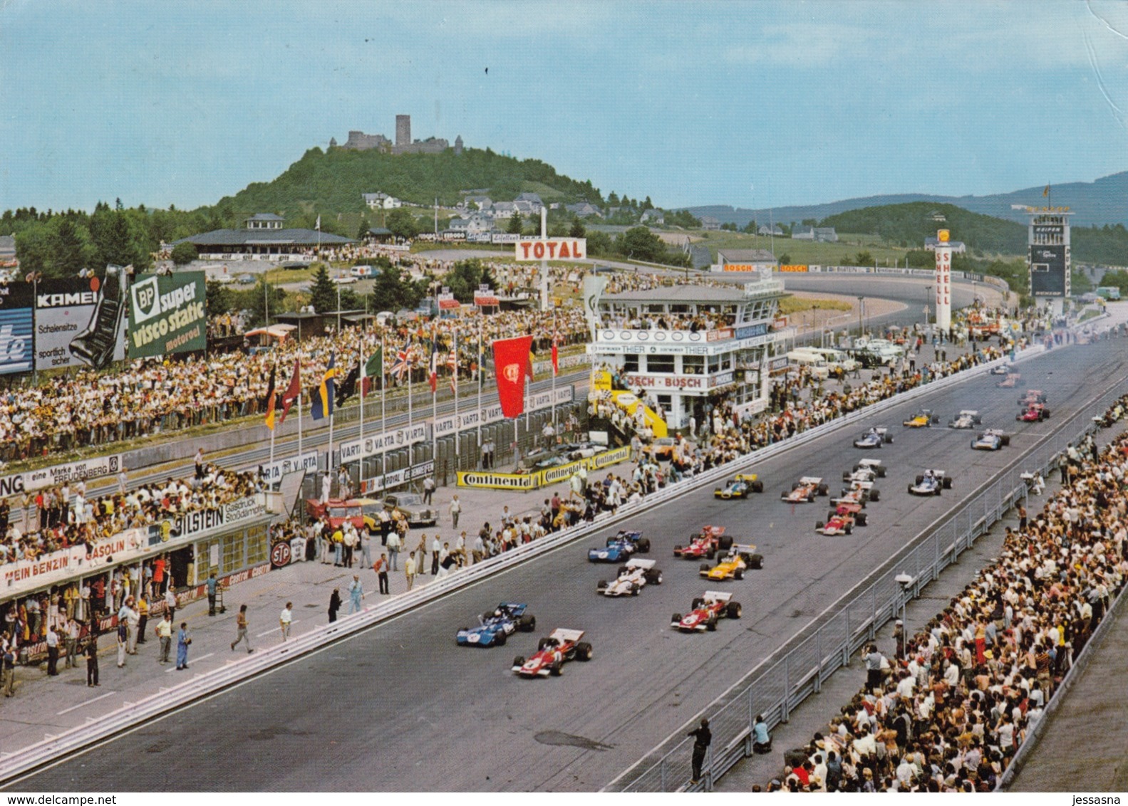 AK - Nürburgring - Rennstrecke  - Formel 1 - Start - 1972 - Grand Prix / F1