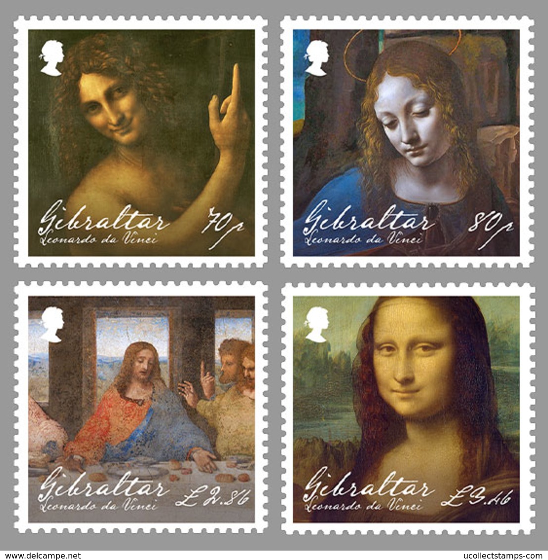 Gibraltar  2019   Leonardo Da Vinci   PRESENTATION PACK     Postfris/mnh - Gibraltar