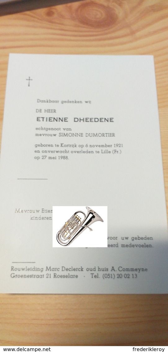 Etienne Dheedene (Dumortier) Kortrijk / Lille - Collections