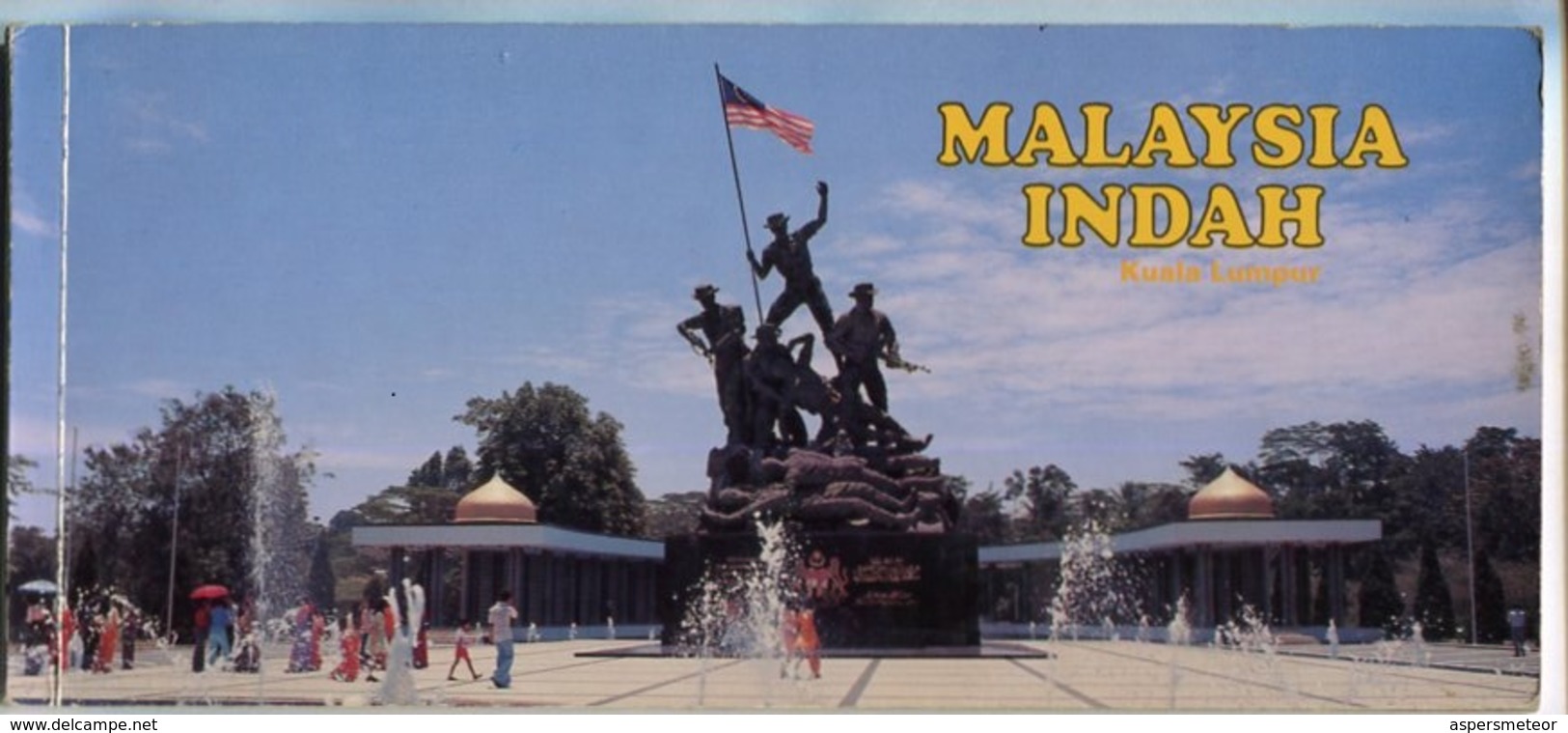 MALAYSIA INDAH - KUALA LUMPUR. 20 POSTALES COLOR. PHOTOSET. CIRCA 1980's -LILHU - Malaysia