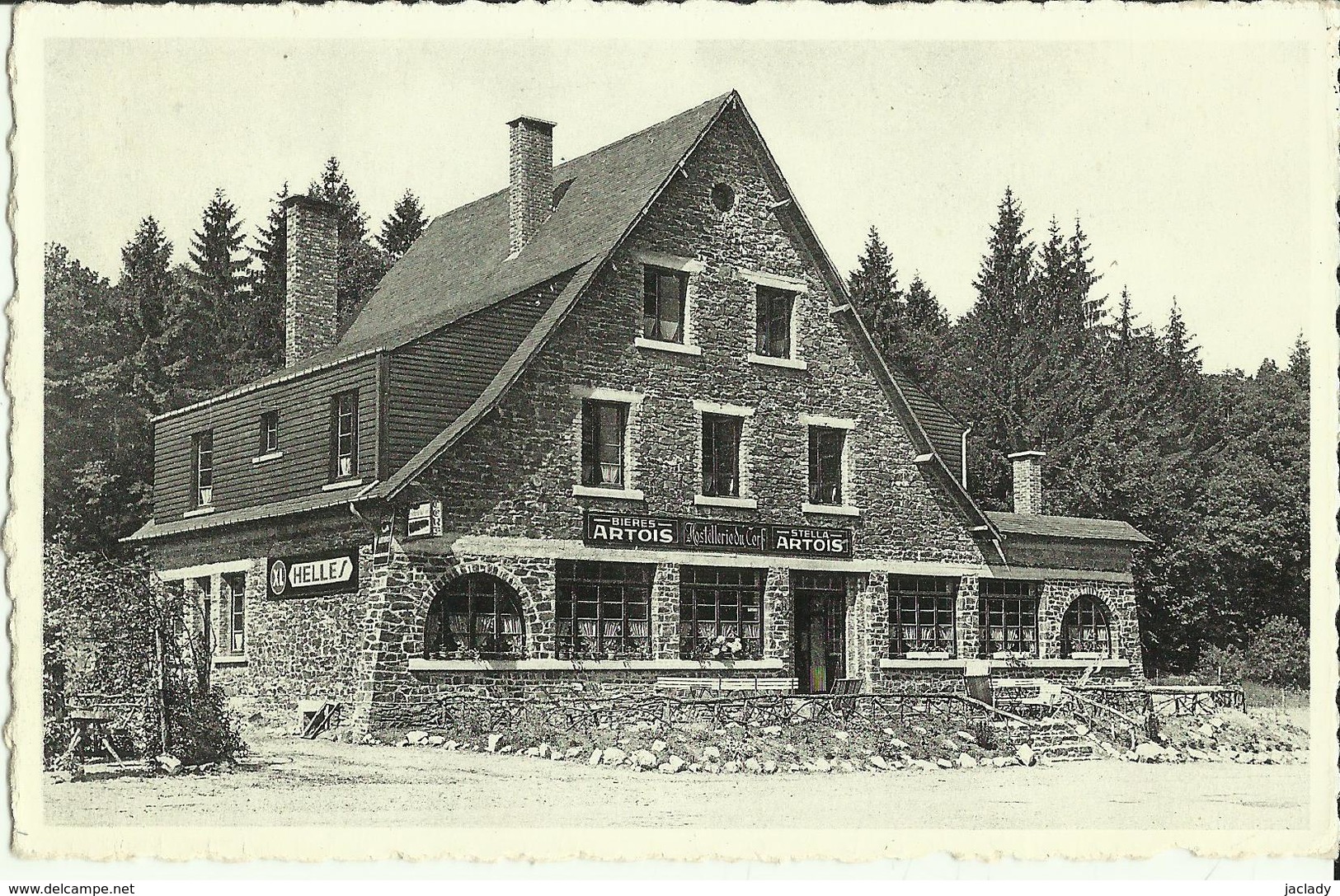 Bouillon -- Hostellerie Du Cerf.   (2 Scans) - Bouillon