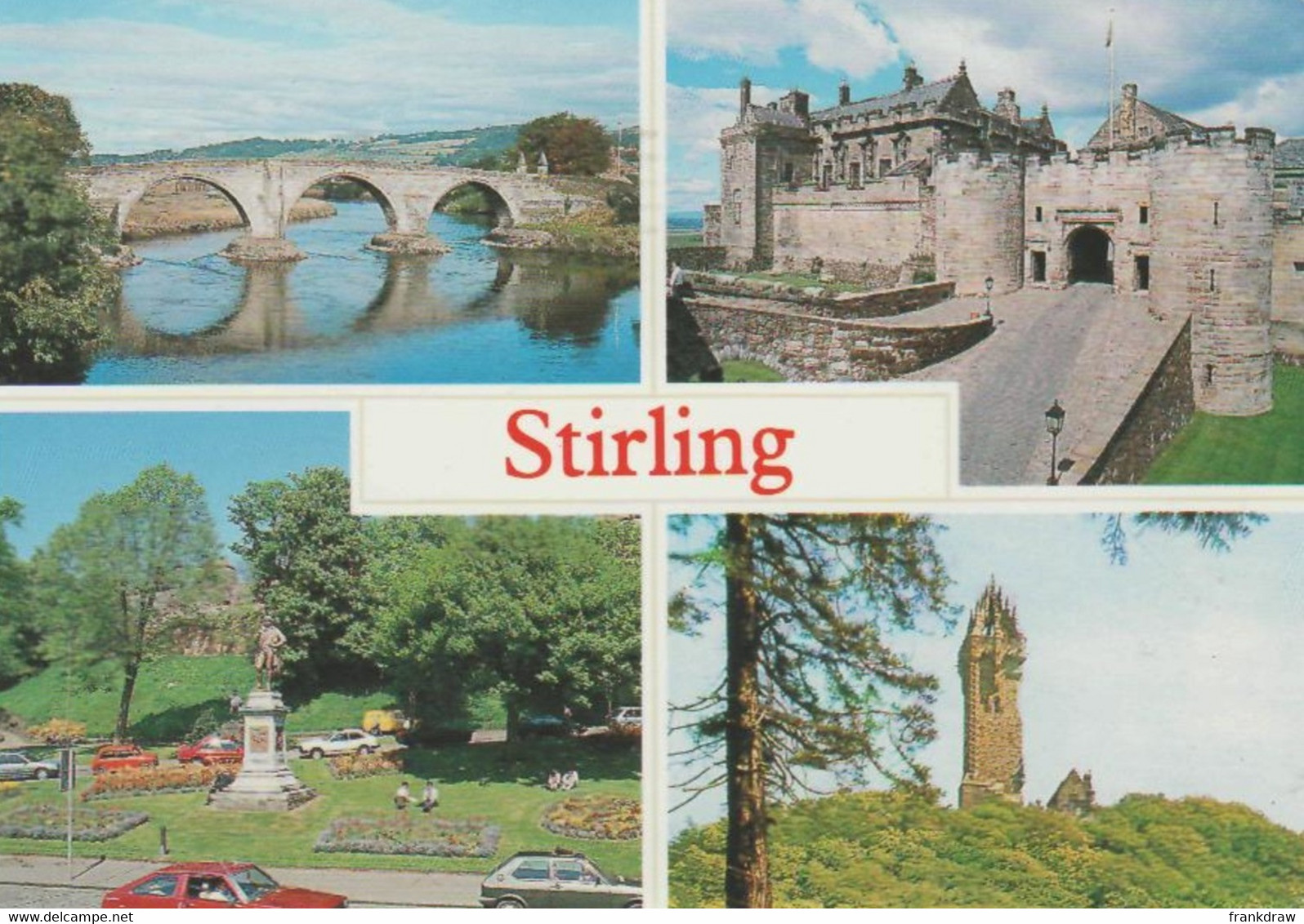 Postcard - Stirling - 4 Views - Card No.8511 - Posted 07-09-1996 - VG - Unclassified
