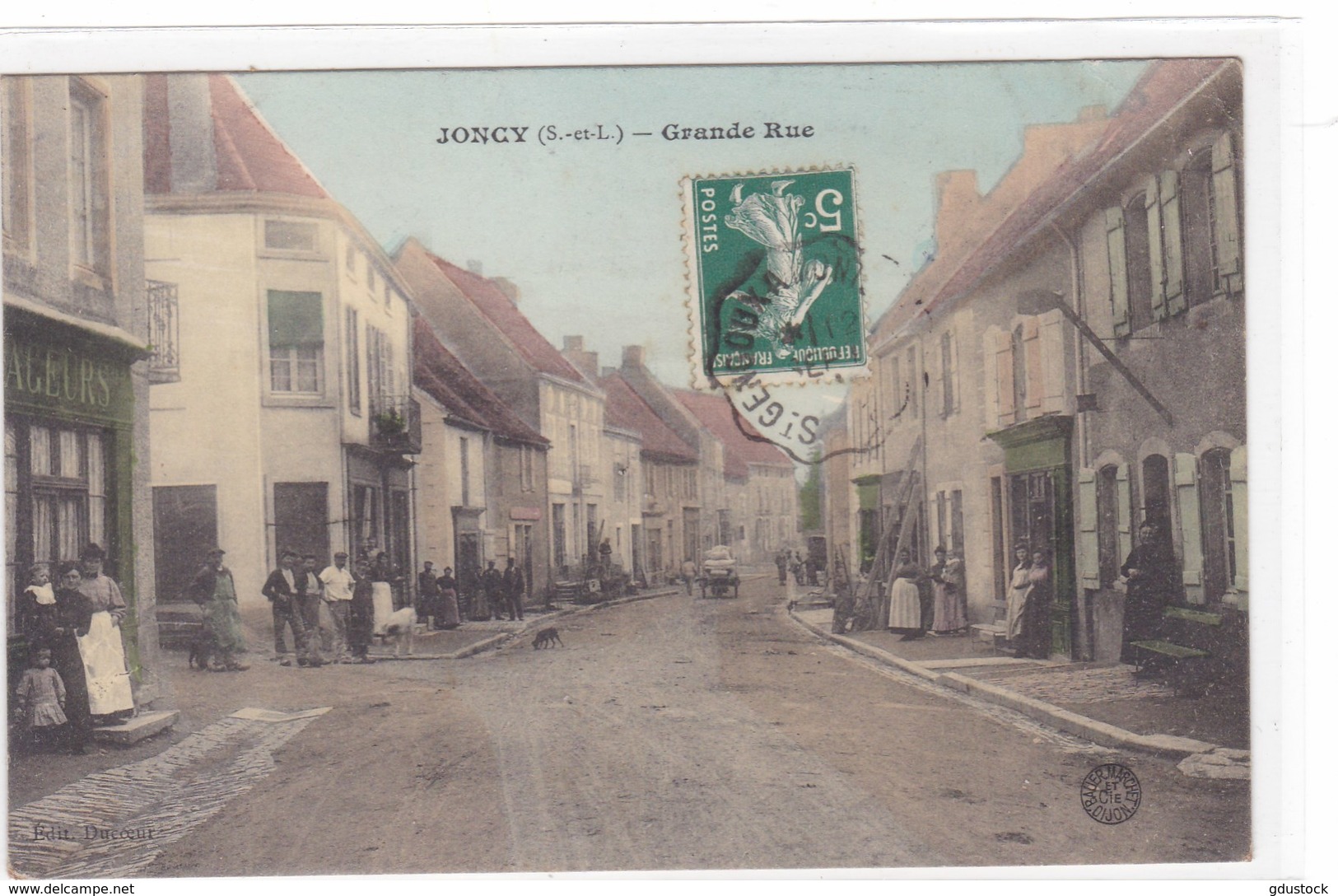 Saône-et-Loire - Joncy - Grande-Rue - Autres & Non Classés