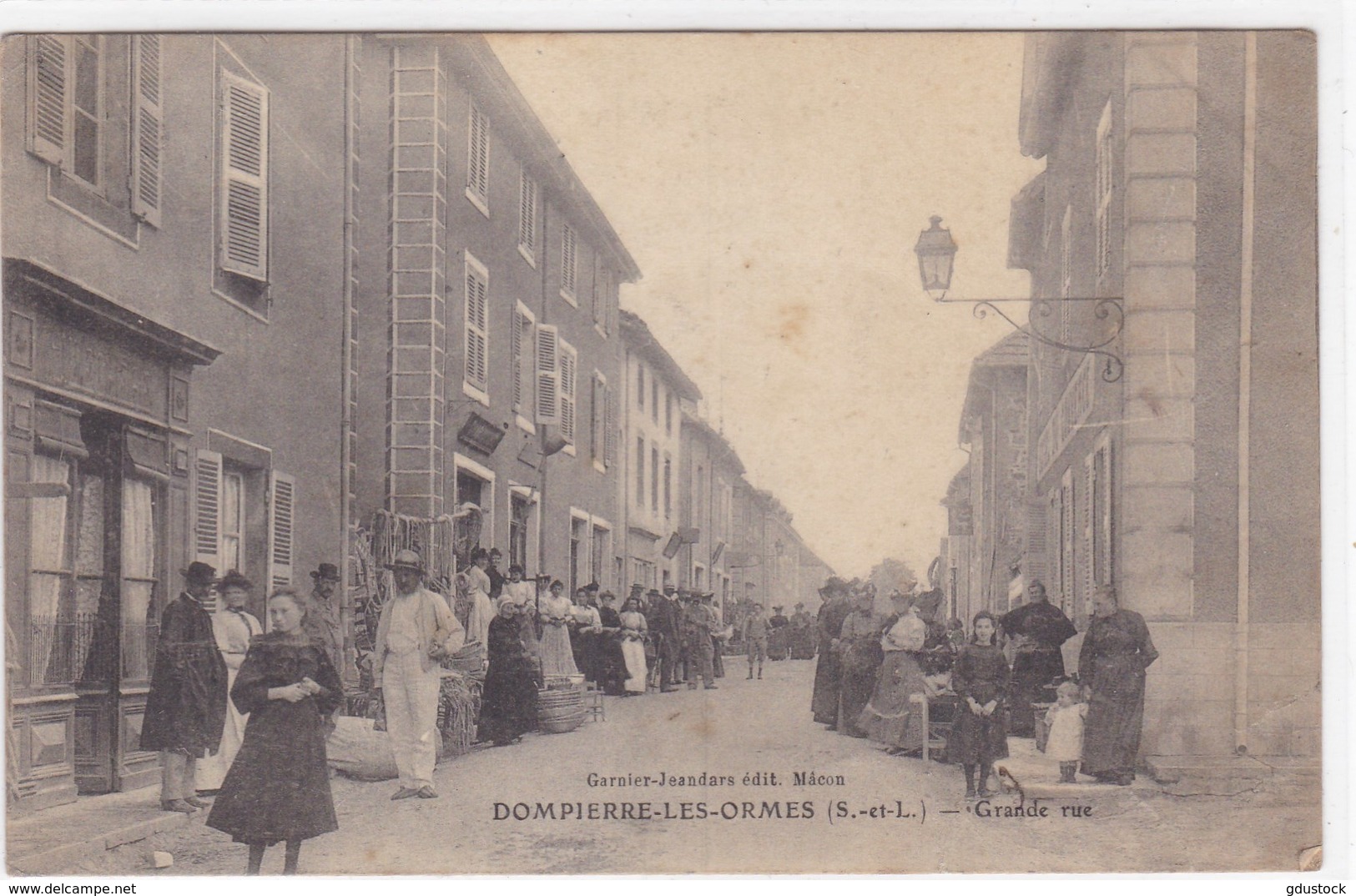 Saône-et-Loire - Dompierre-les-Ormes - Grande Rue - Autres & Non Classés