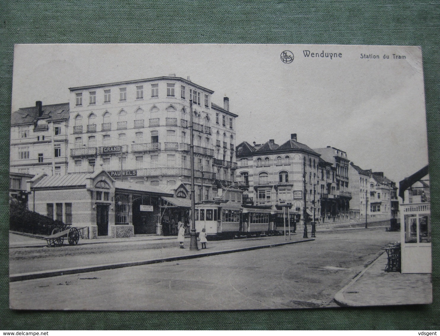 WENDUYNE - STATION DU TRAM 1919 - Wenduine