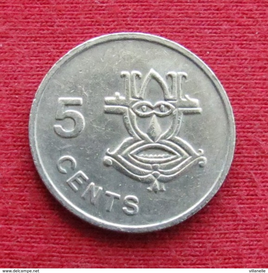 Solomon Islands 5 Cents 1977 KM# 3 *V2  Salomon Salomão - Salomon