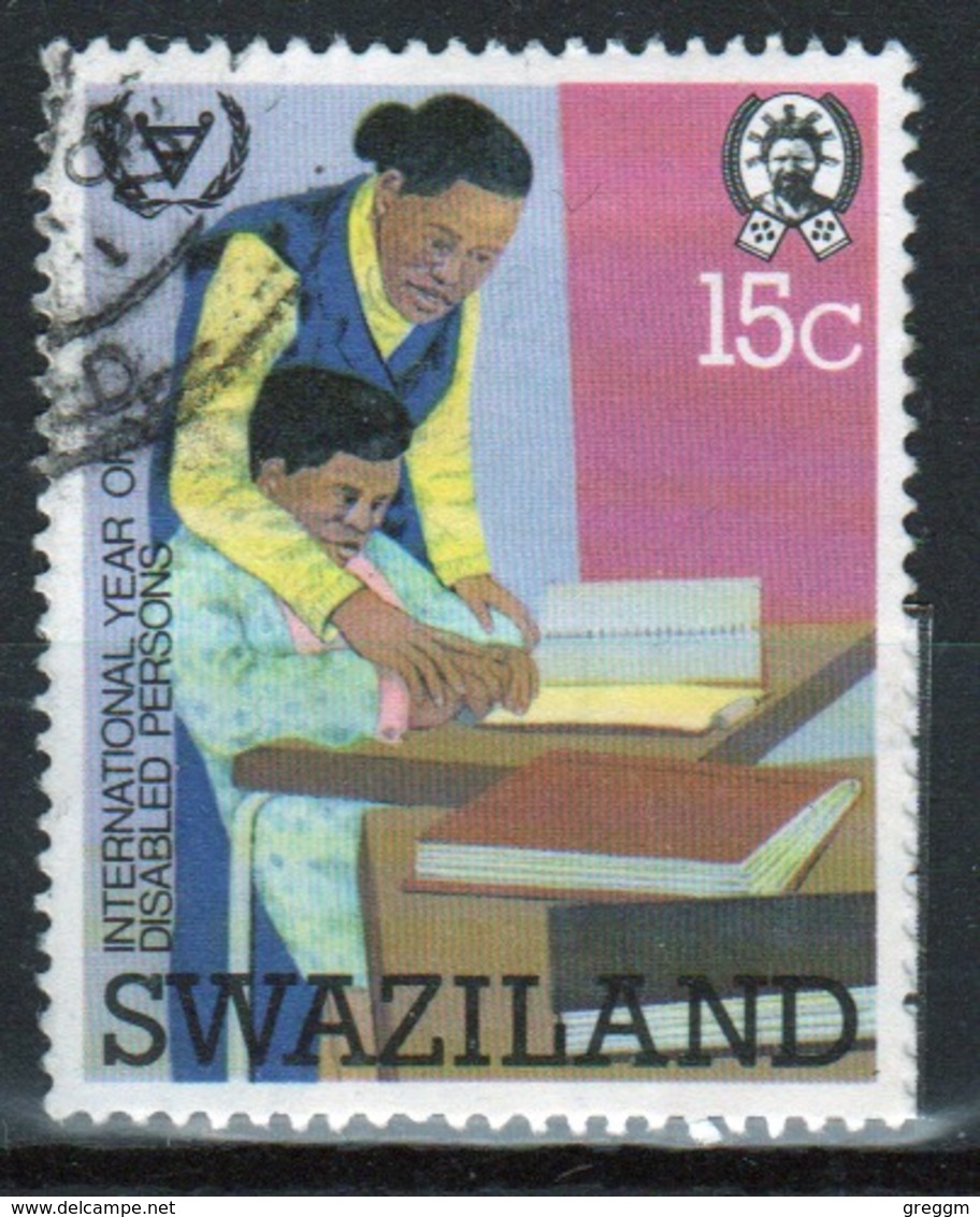 Swaziland 1981 Single 15c Stamp From The Year Of The Disabled Series. - Swaziland (1968-...)