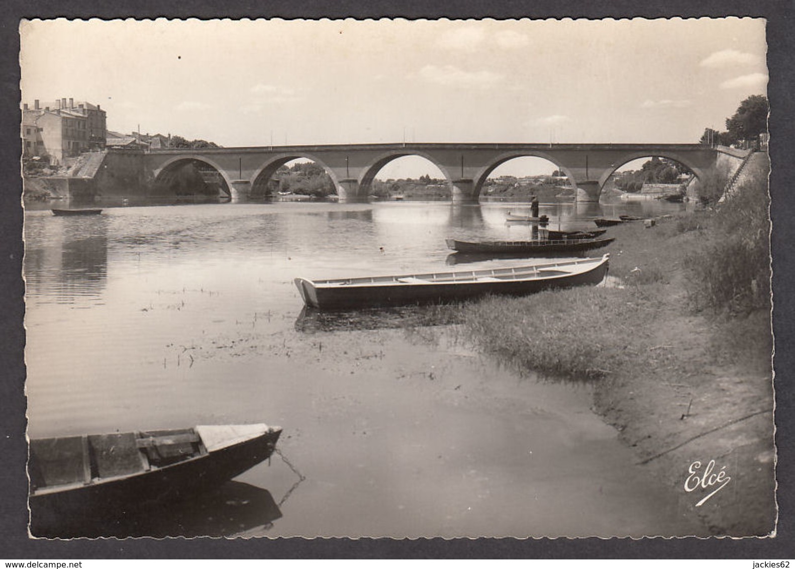 63958/ BERGERAC, Le Pont, Les Bords De La Dordogne - Bergerac