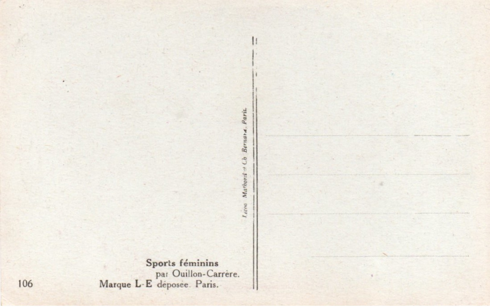 FEMME-OUILLON CARRERE-POUPEE - Autres & Non Classés