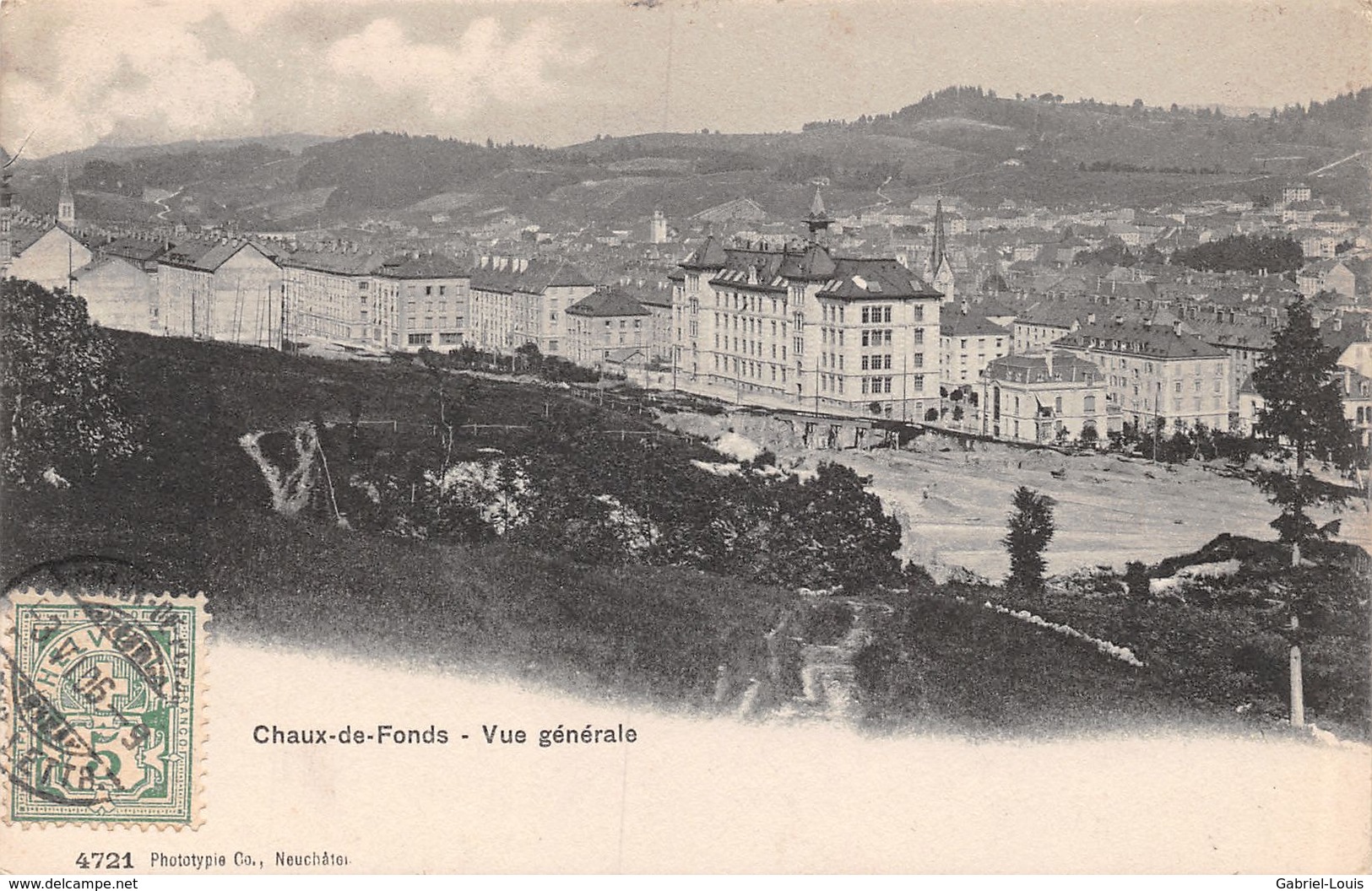 Chaux-de-Fonds - Vue Générale - 1906 - Autres & Non Classés