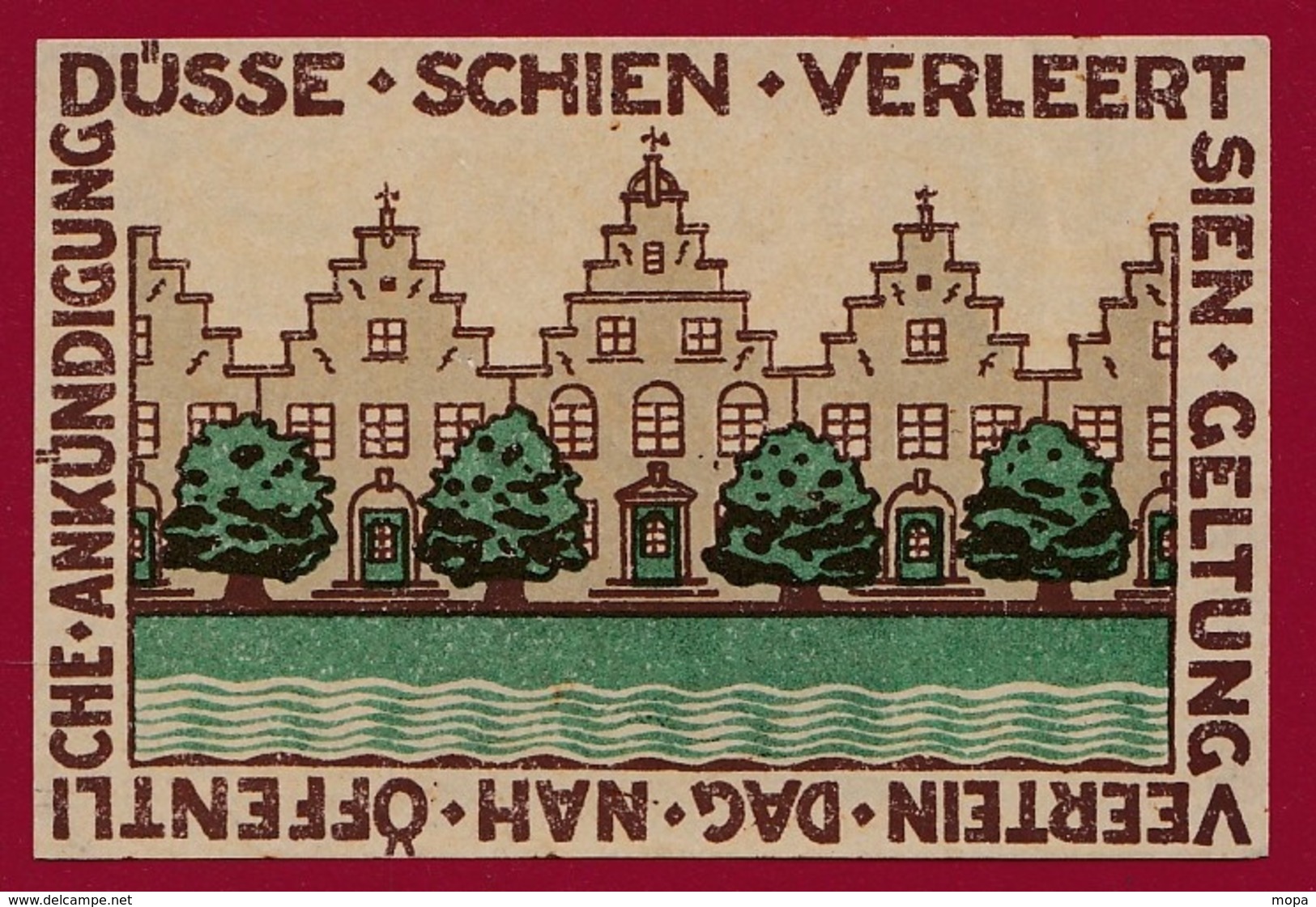 Allemagne 1 Notgeld 25 Pfenning  Stadt  Gründt (RARE ) Dans L 'état Lot N °4499 - Collections