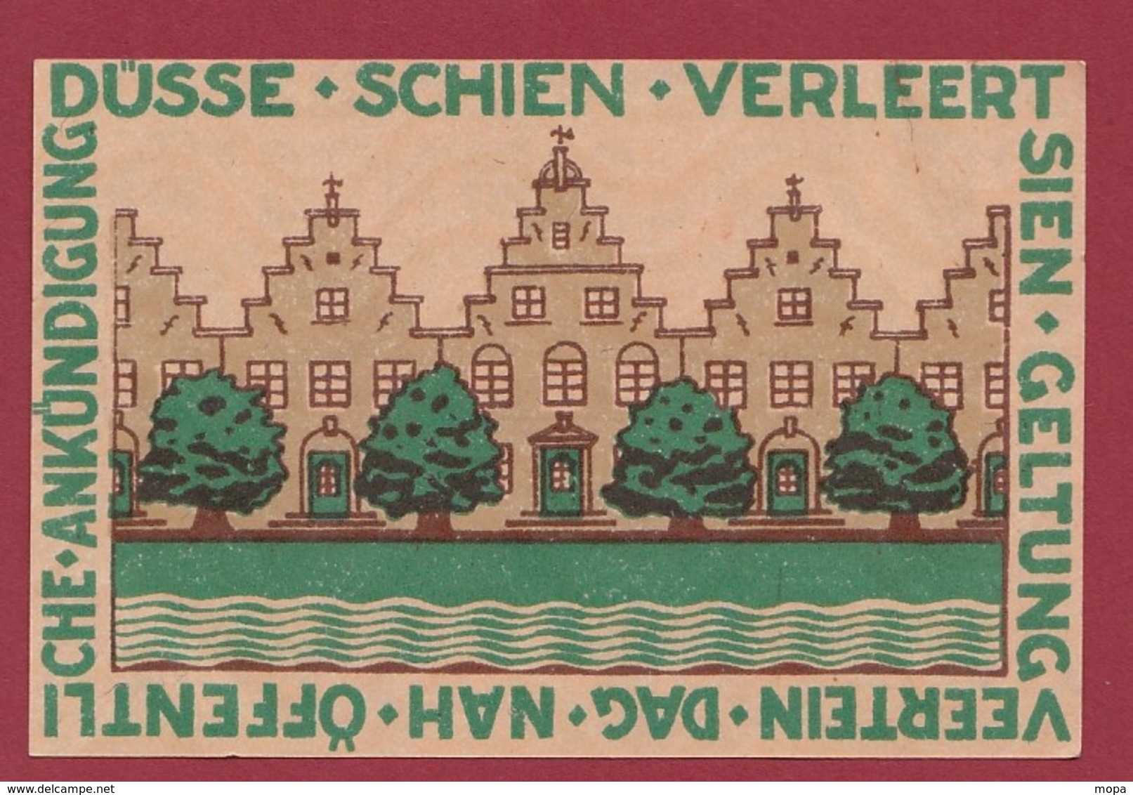 Allemagne 1 Notgeld 75 Pfenning  Stadt  Gründt (RARE ) Dans L 'état Lot N °4501 - Collections