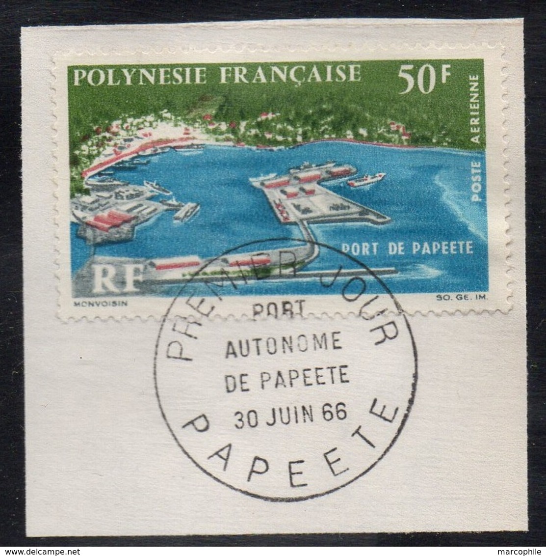 POLYNESIE FRANCAISE /1966 PA # 20 OBLITERE / COTE 12.50 EUROS (ref T1952) - Oblitérés