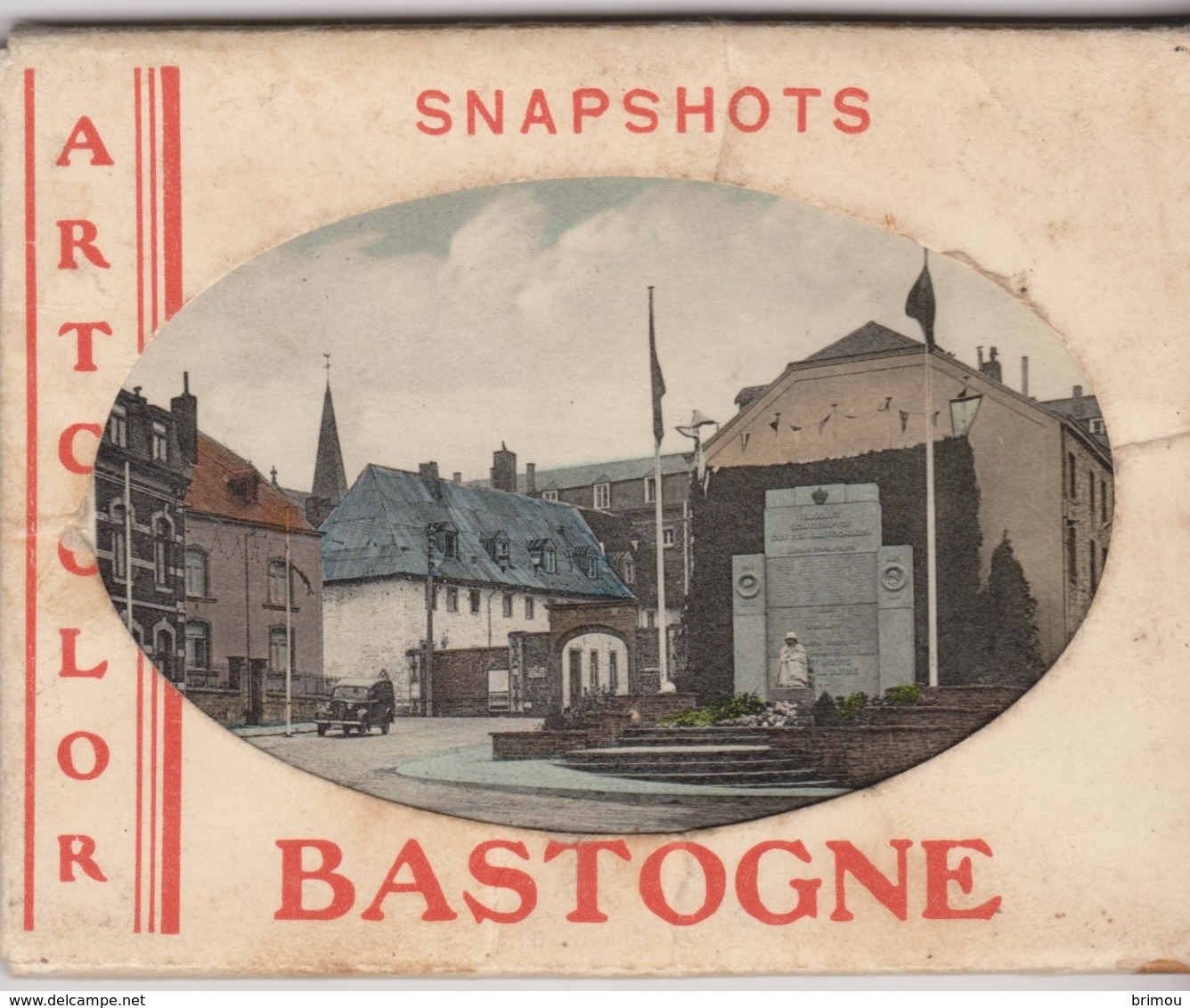 Bastogne, Carnet 10 Cartes. Petit Format. - Bastogne