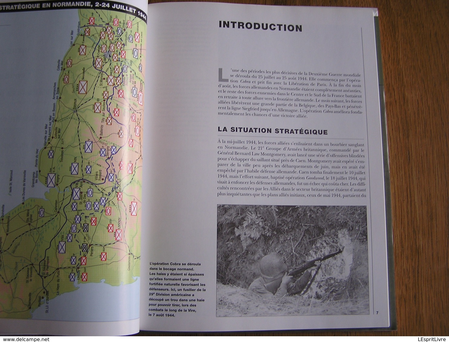 OPERATION COBRA Guerre 40 45 France 1944 St Lô Mortain Bocage Bretagne Normandie Percée Falaise Das Reich Panzer Tank - Guerre 1939-45