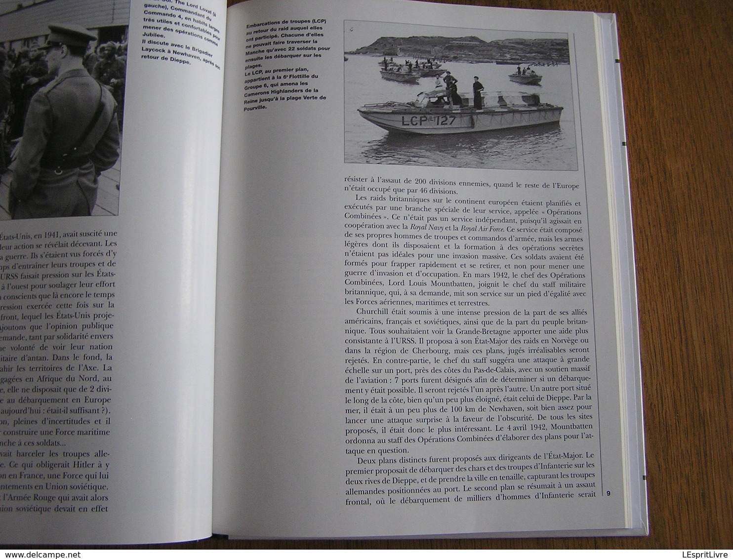 LE DEBARQUEMENT DE DIEPPE Août 1942 Guerre 40 45 France Opération Jubilée Armée Britanique Canadienne Normandie - Guerre 1939-45