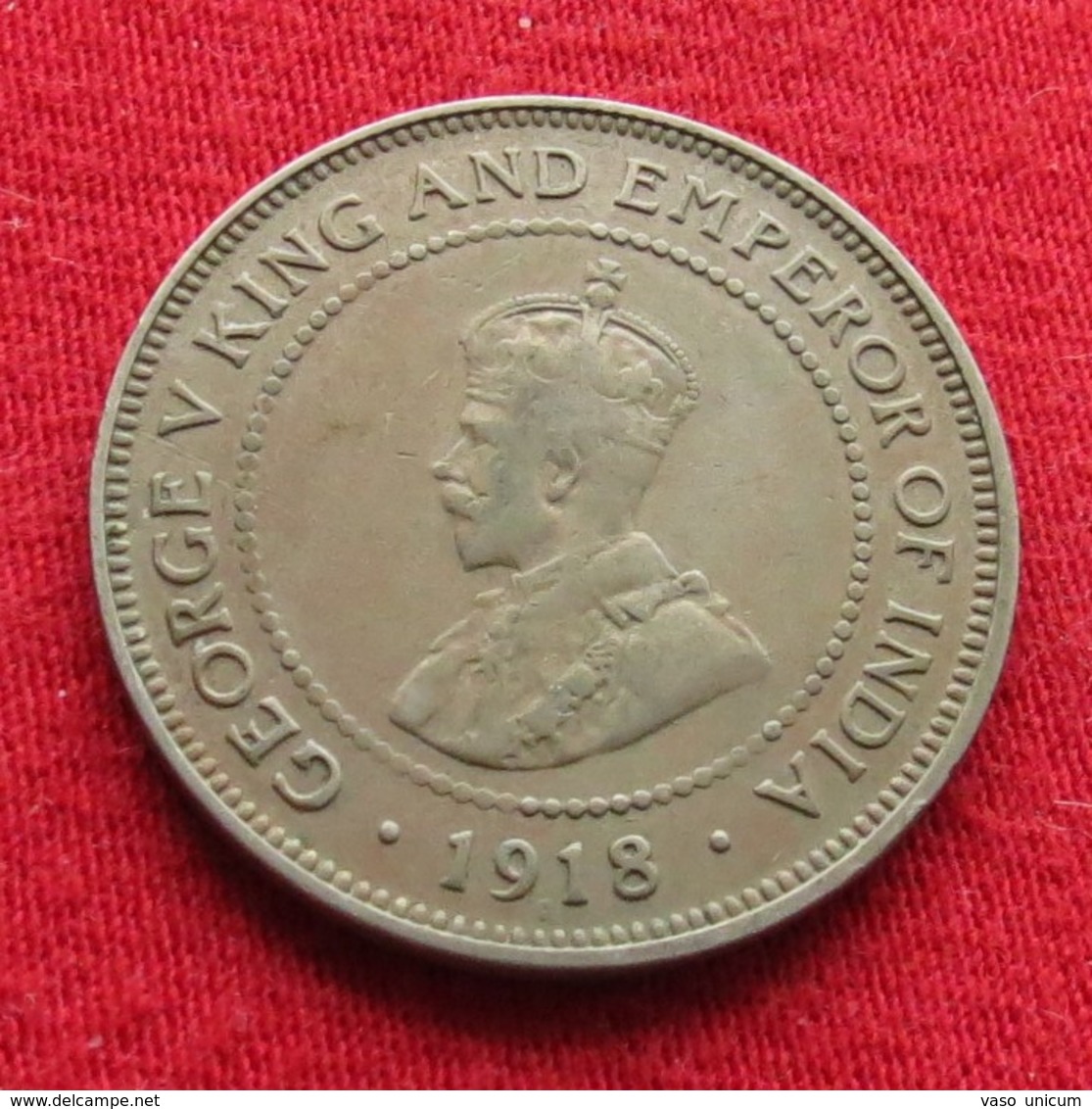 Jamaica 1/2 Penny 1918 Jamaique Half - Jamaica