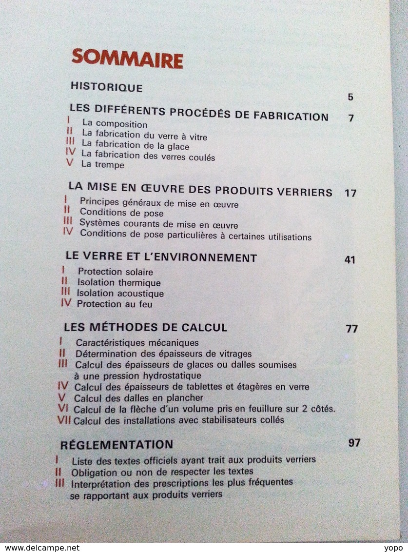 3 Livres, Couverture Toilée, Sur Les Produits Verriers BOUSSOIS De 1973, 1974 Et 1975 - Other & Unclassified