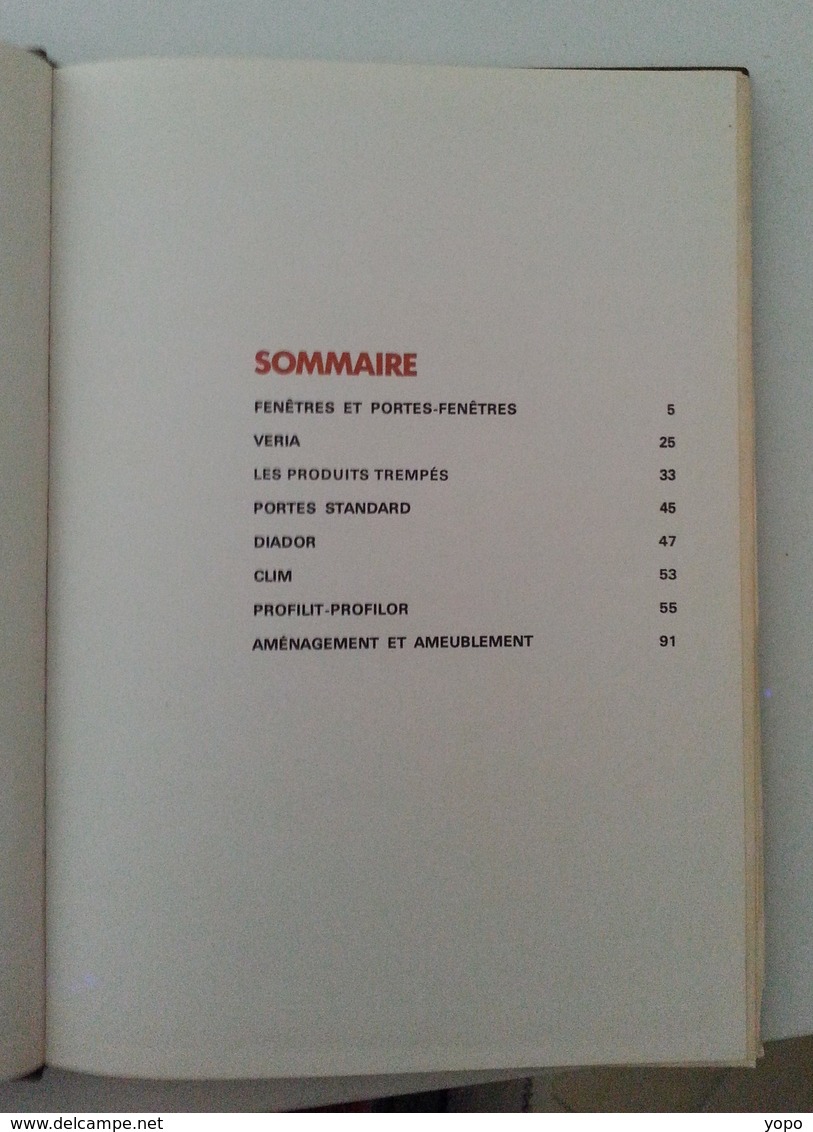 3 Livres, Couverture Toilée, Sur Les Produits Verriers BOUSSOIS De 1973, 1974 Et 1975 - Other & Unclassified