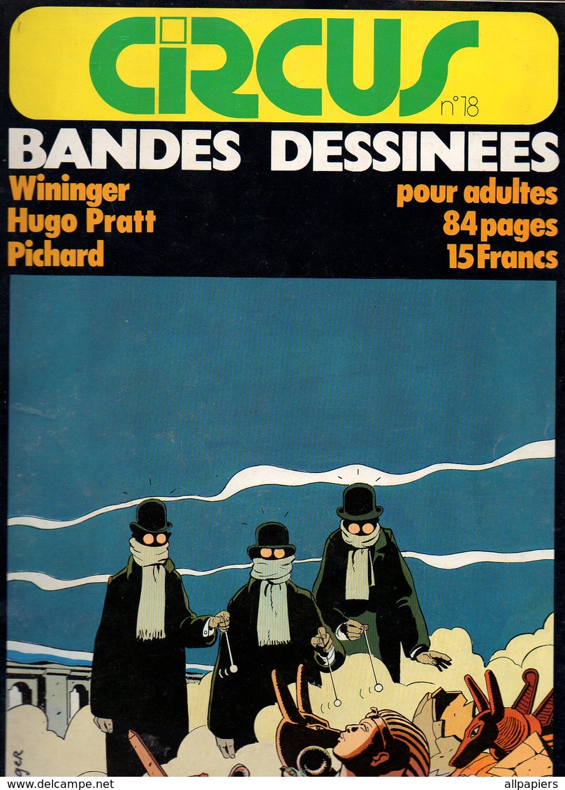 Circus N°18 Les Passagers Du Vent - La Terre De La Bombe - Les Ombres Du Cortège - Gafton Lagasse ... - Circus