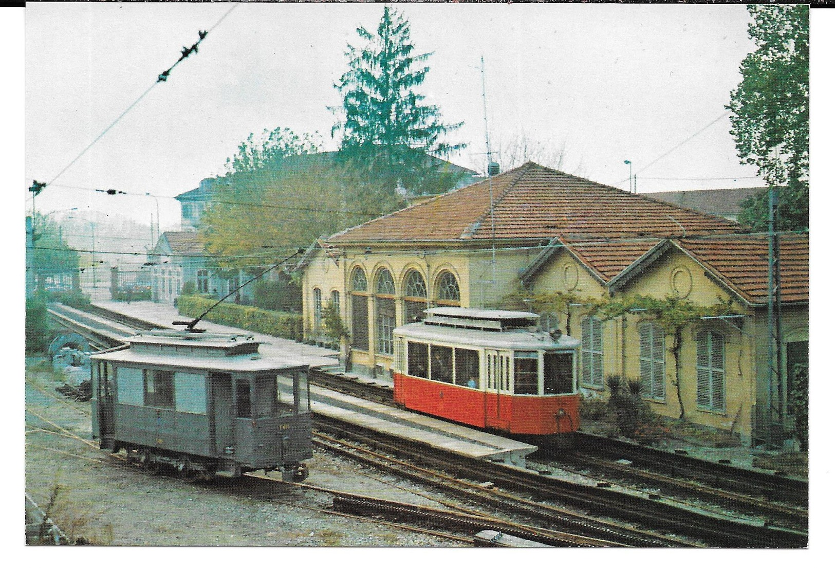 Cpsm Tranvia A Dentiera Sassi- Superga - Transports