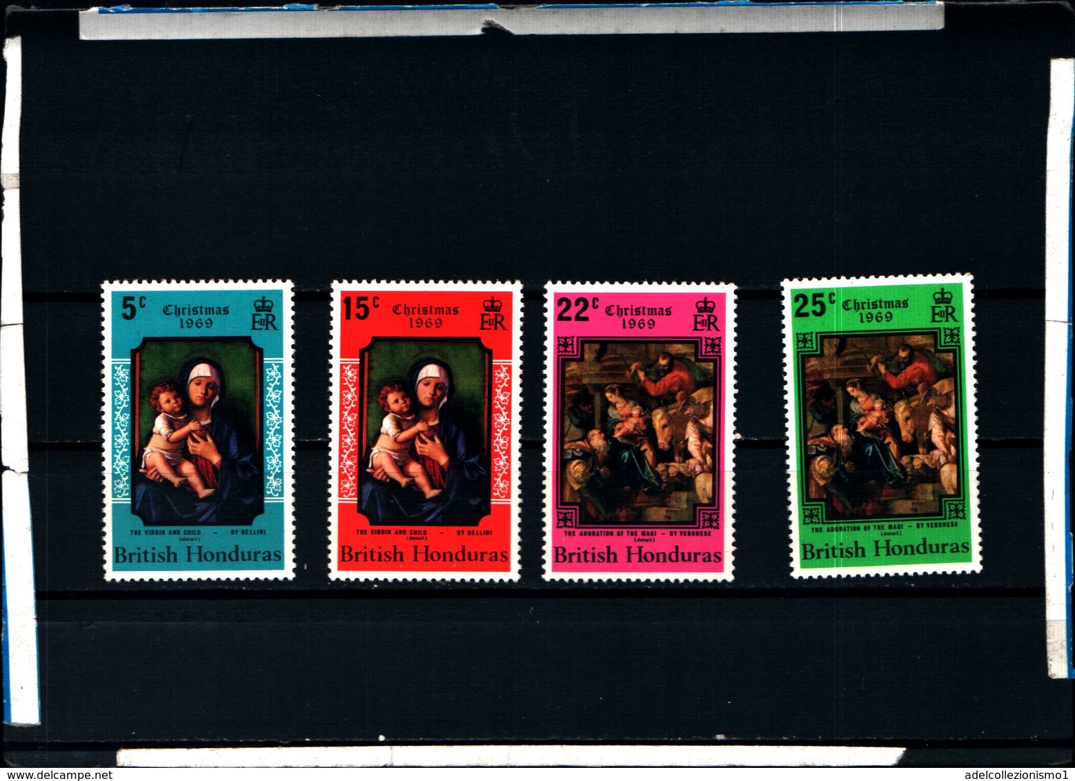 6597B)  HONDURAS-1969 -QUADRI-NATALE -MNH** - Honduras