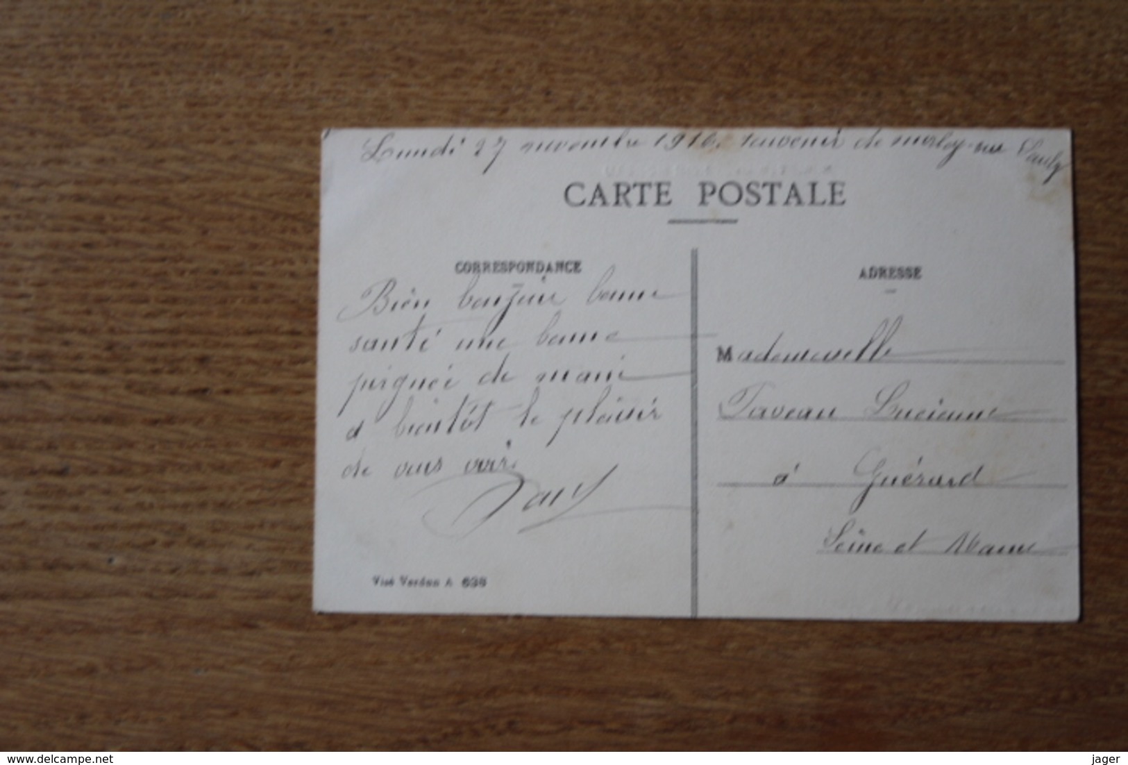 Cpa  MORLEY Meuse Carte Animée  Hotel MOREAU - Other & Unclassified