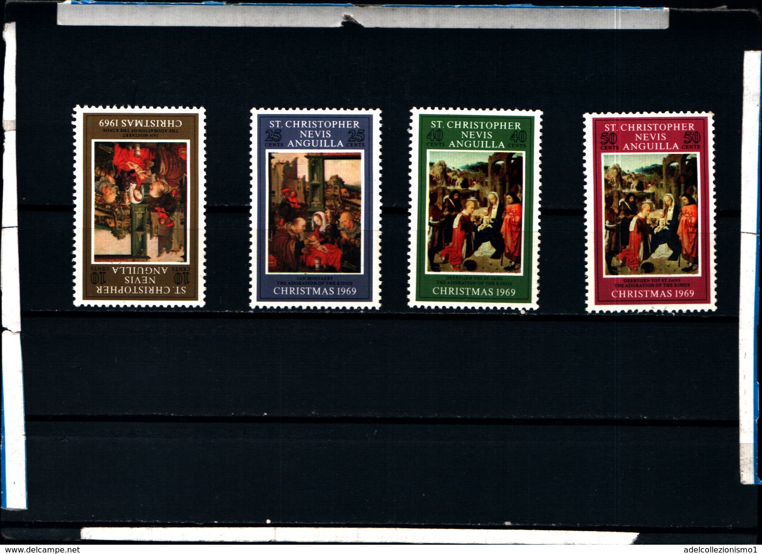 6600B)  NUOVE EBRIDI-1964 -QUADRI-NATALE -MNH** - Ongebruikt