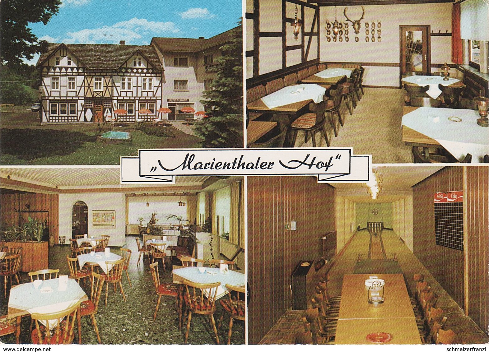 AK Marienthal Westerwald Hotel Gasthof Marienthaler Hof A Hilgenroth Niedererbach Nassen Volkerzen Hamm Altenkirchen - Hamm