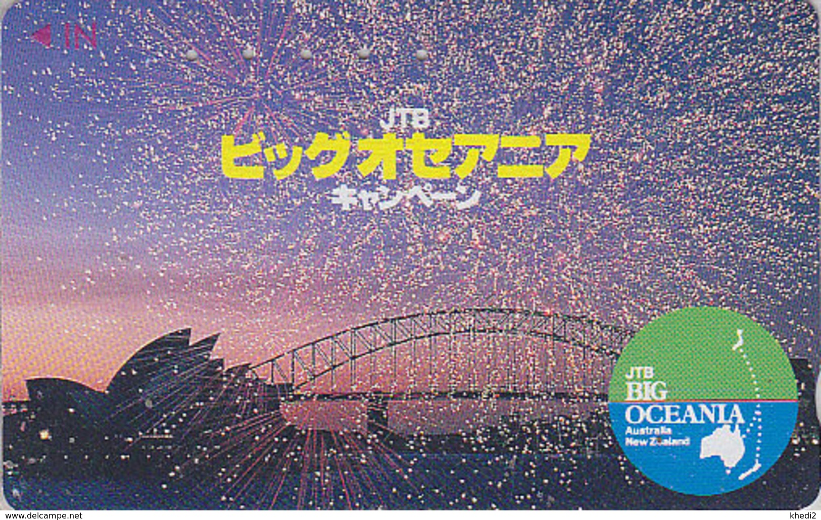 Télécarte JAPON / 110-011 - JTB - Site AUSTRALIE / OPERA DE SYDNEY - AUSTRALIA JAPAN Phonecard Shell - 143 - Australie
