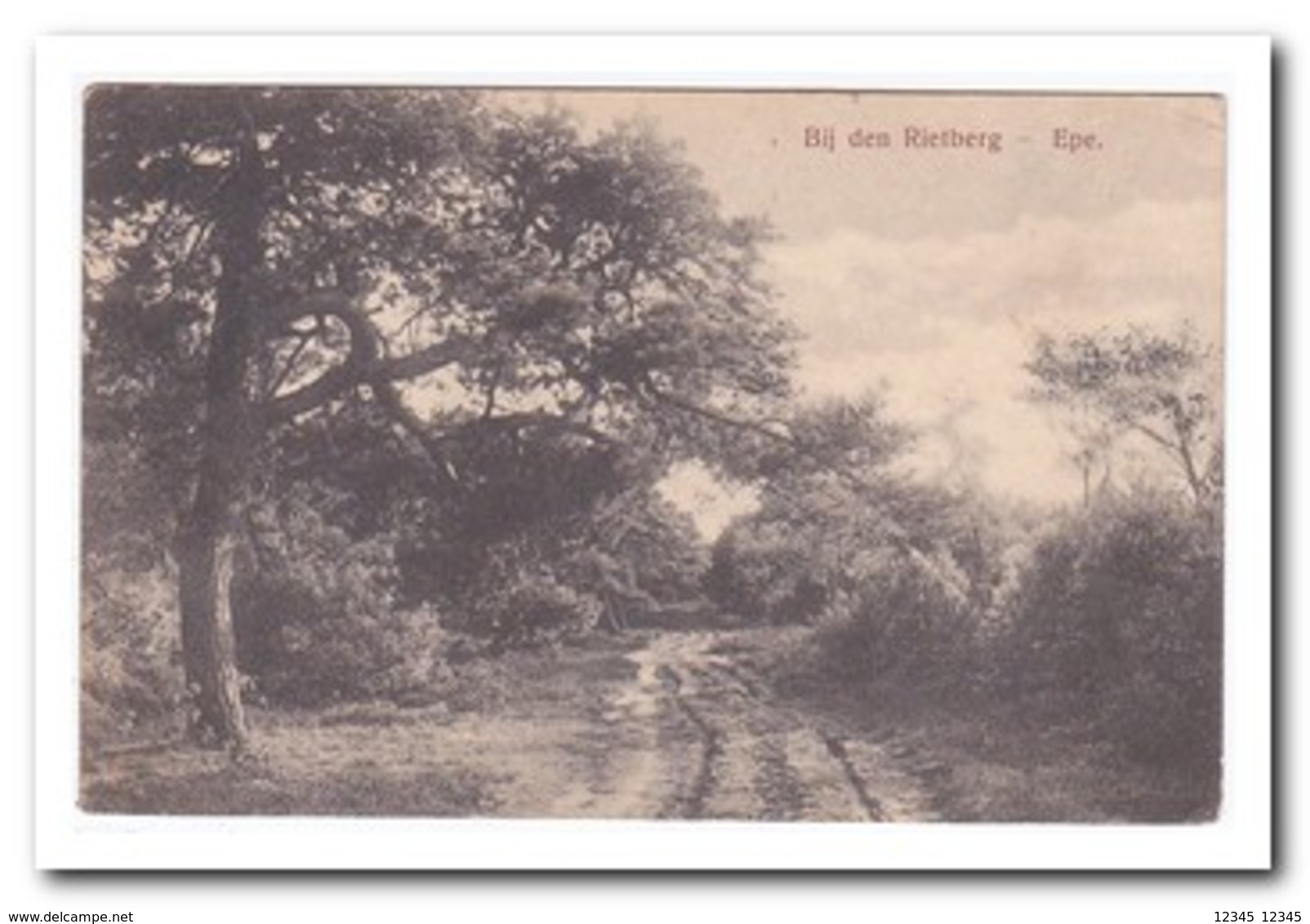 Epe, Bij Den Rietberg ( Rechts Boven Klein Knikje ) - Epe