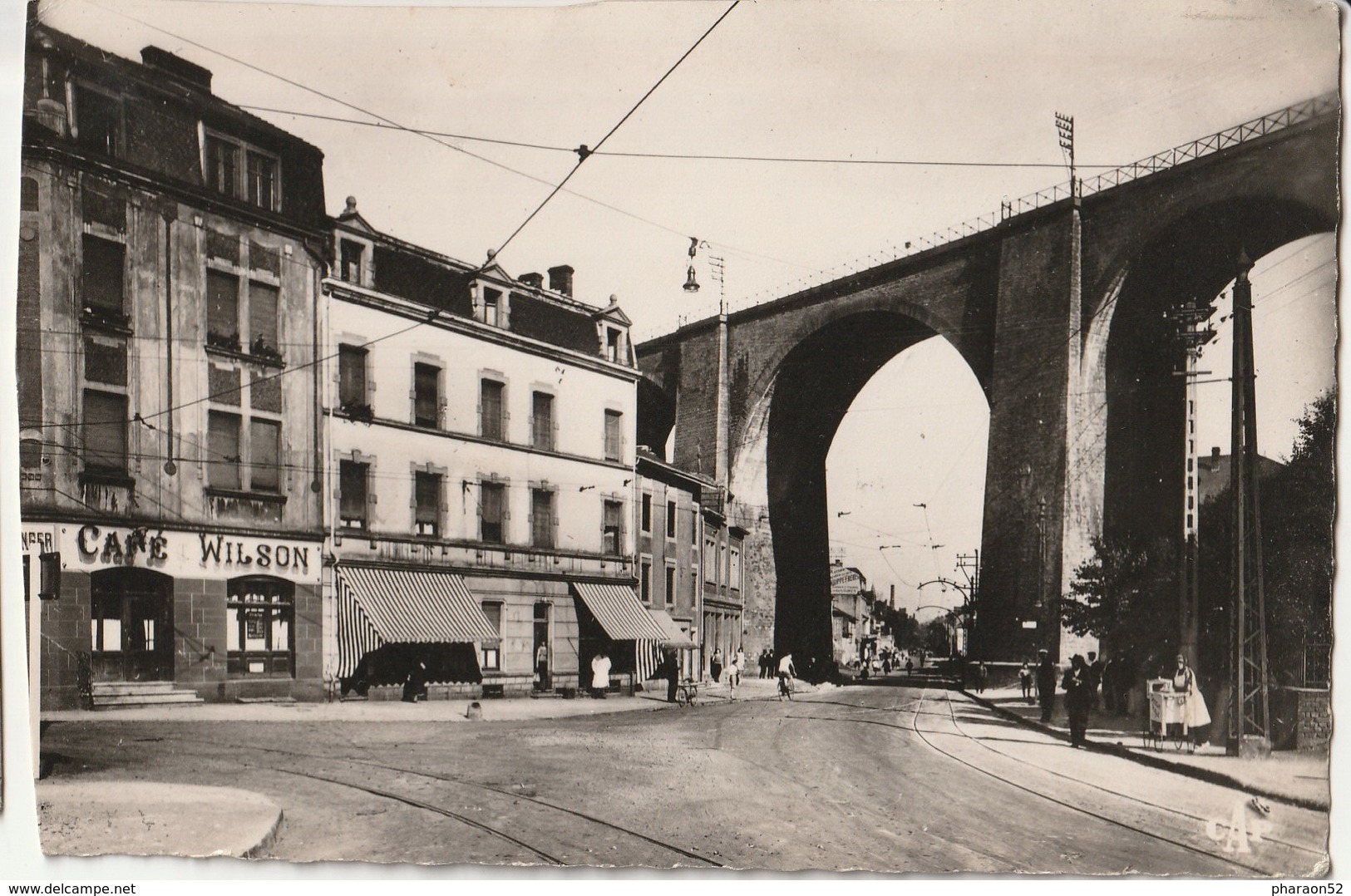 Knutange - Rue De La Republique Et Viaduc - Autres & Non Classés