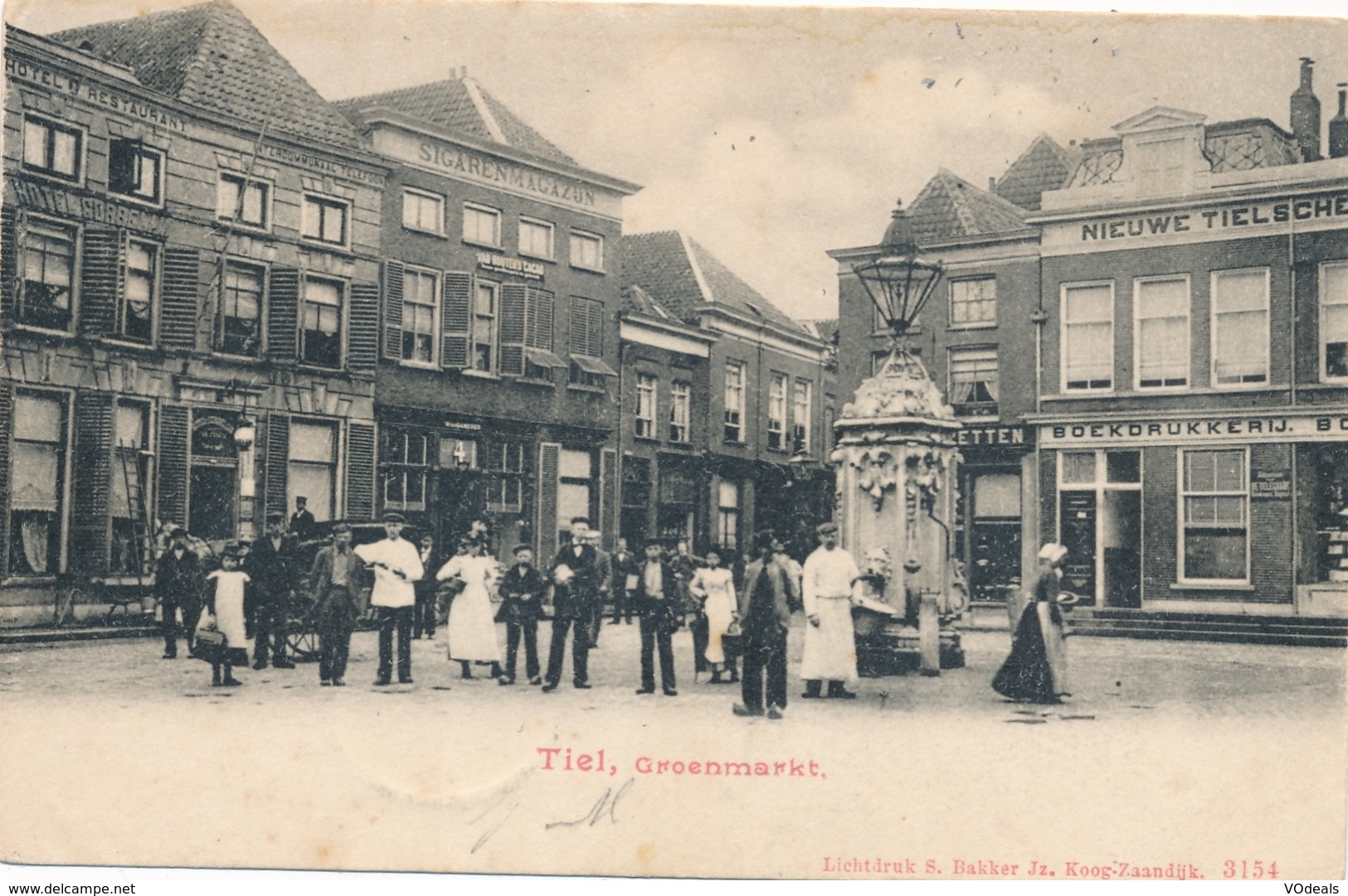 CPA - Pays-Bas - Tiel - Groenmarkt - Tiel