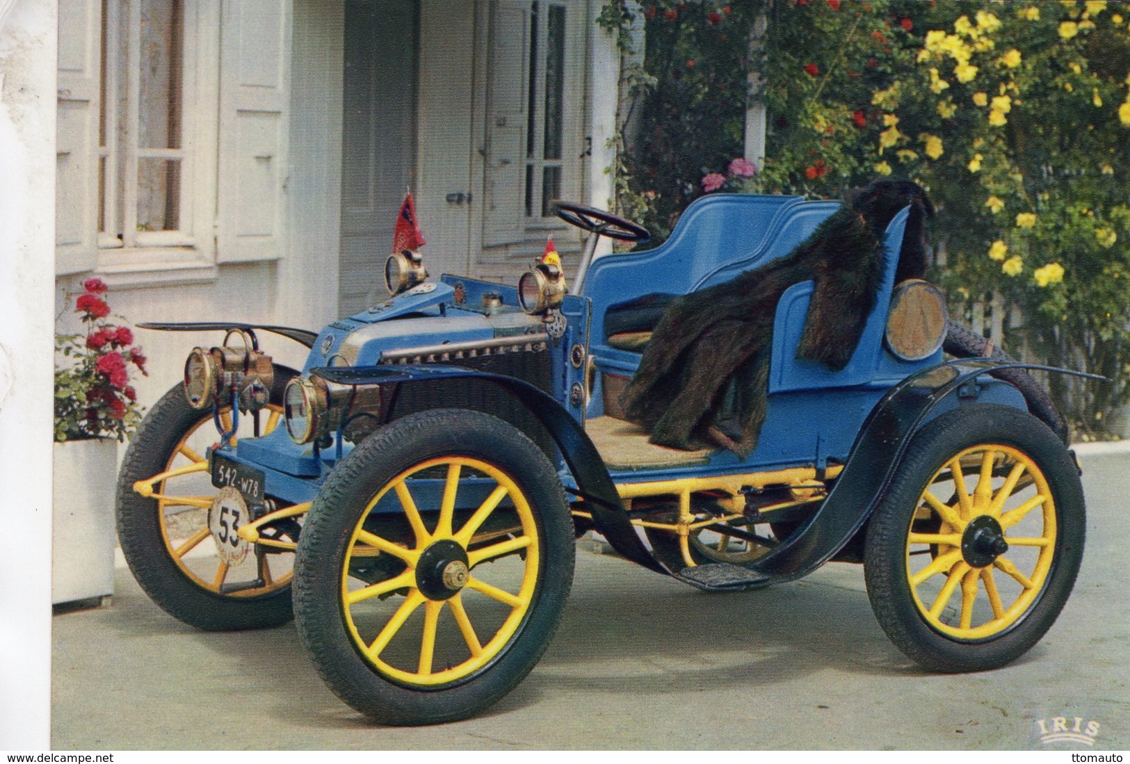 Renault   -  1904  -  Publicité Trophires Carte Postale - Passenger Cars