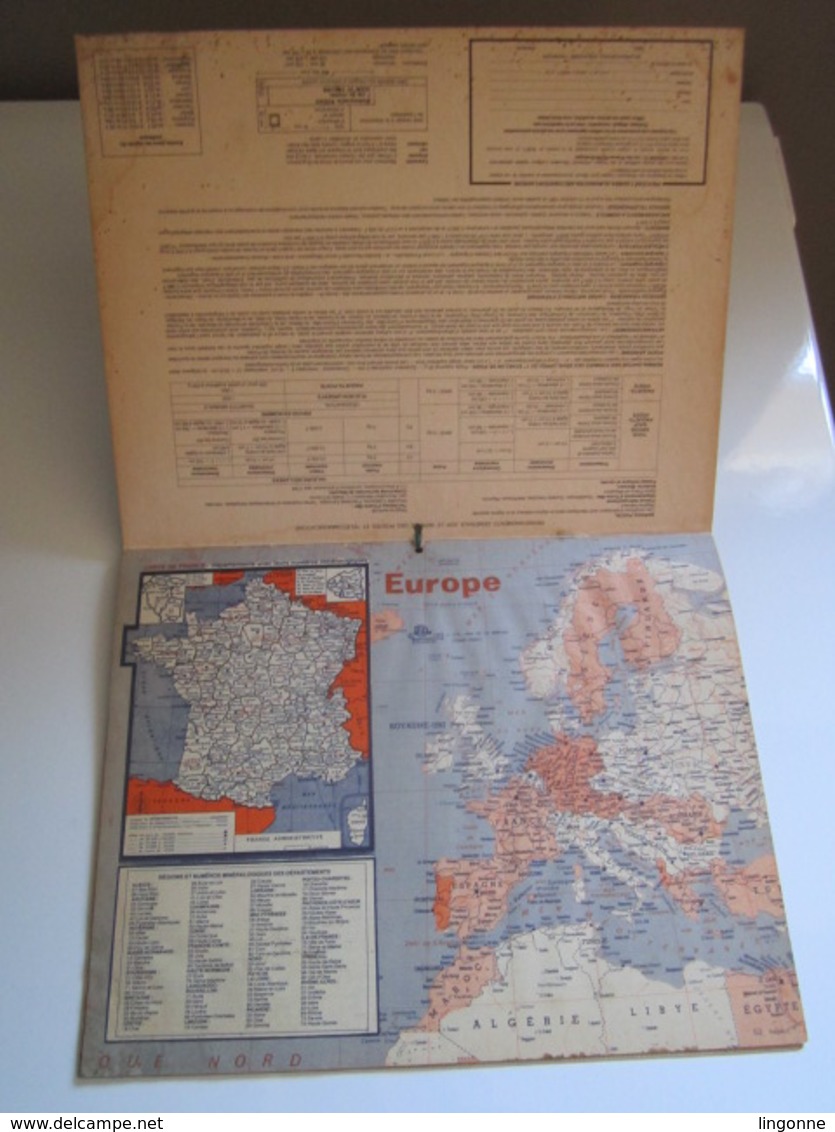 1983 ALMANACH DES P.T.T Calendrier Des Postes HAUTE-MARNE 52 - Petit Format : 1981-90