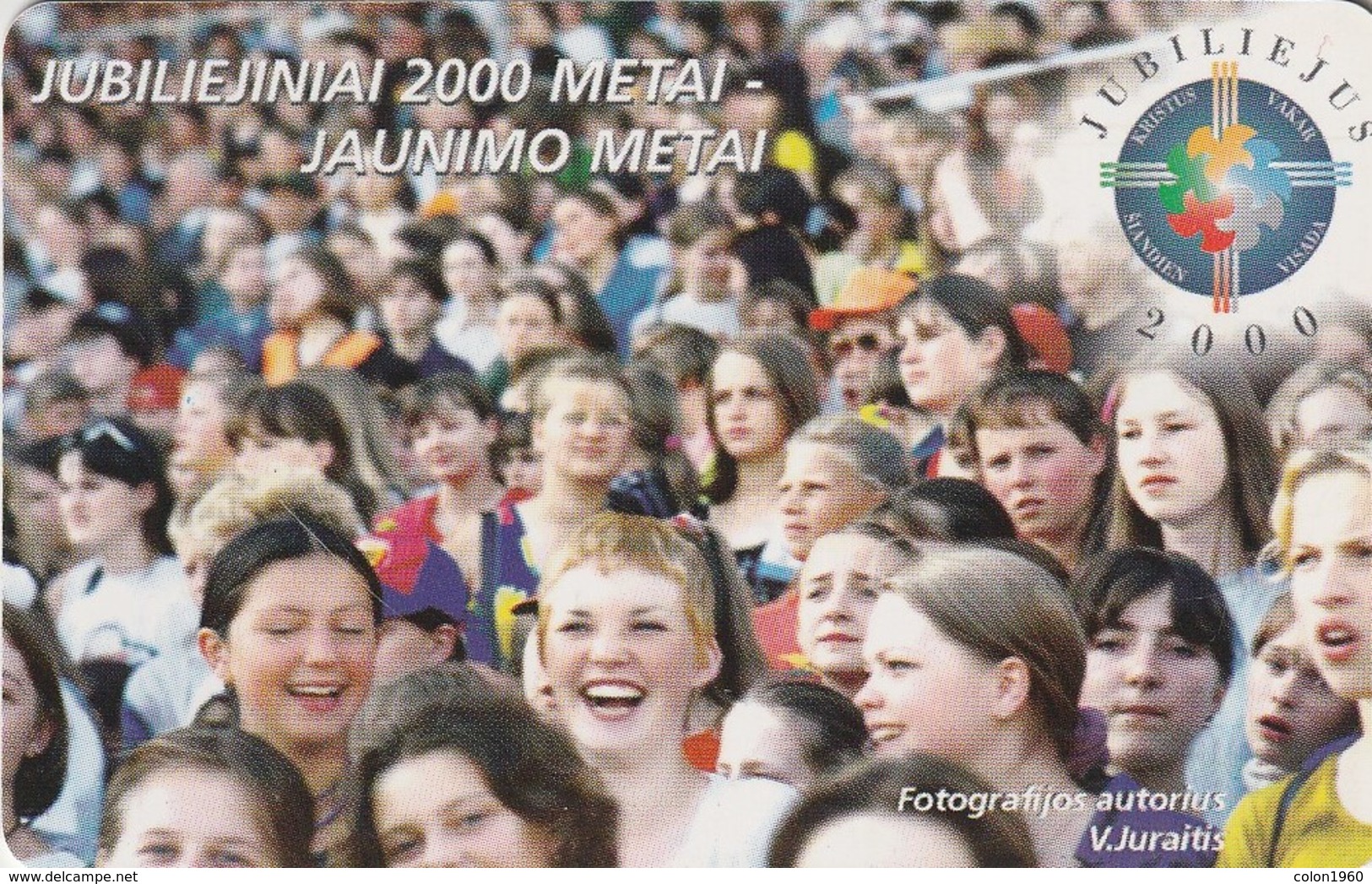 LITUANIA. CHIP. The Year 2000 - The Youth Year. LT-LTV-C058. (045). - Lituania