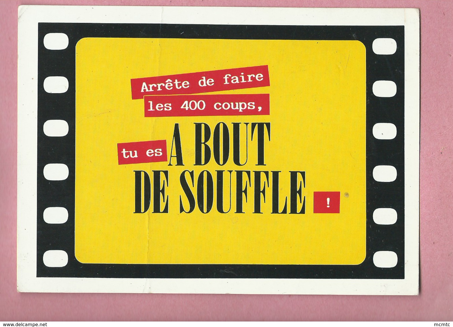 CPM  - Cinéma - A Bout De Souffle (film) - - Autres Formats